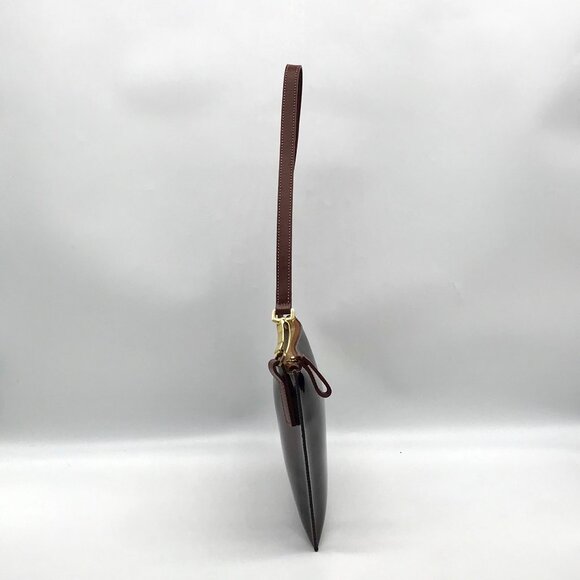 Burberry Brown Vinyl Nova Check Shoulder Bag - Picture 4 of 12